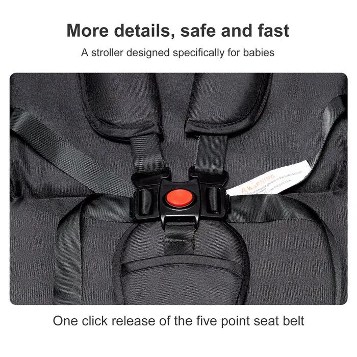 Haute paysage 3 en 1 poussette bébé Convertible landau pour bébé avec siège auto multifonction pouss