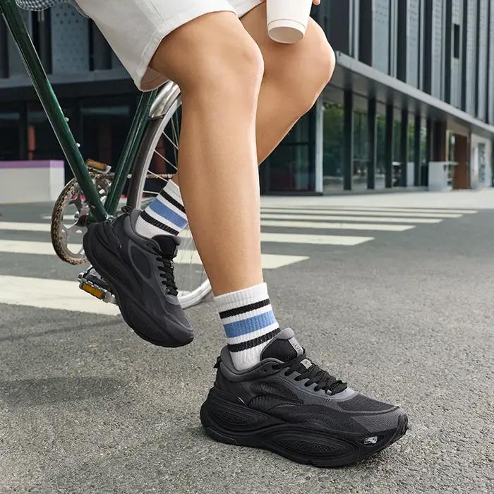 361 Degrees PopBlaze 6 chaussures de course pour hommes, légères, résistantes à l'usure, confortable