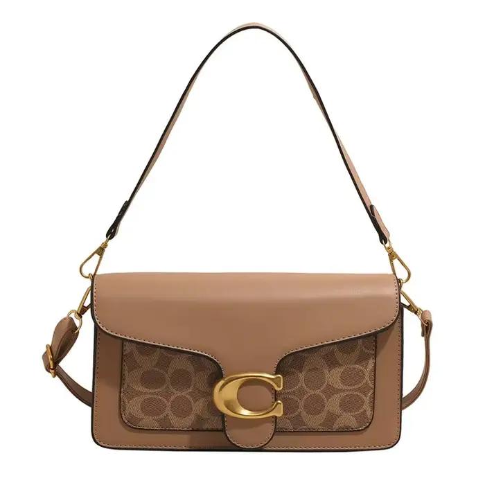 Sac à langer de luxe de créateur : grand sac fourre-tout en cuir vintage pour femme, élégant sac à m