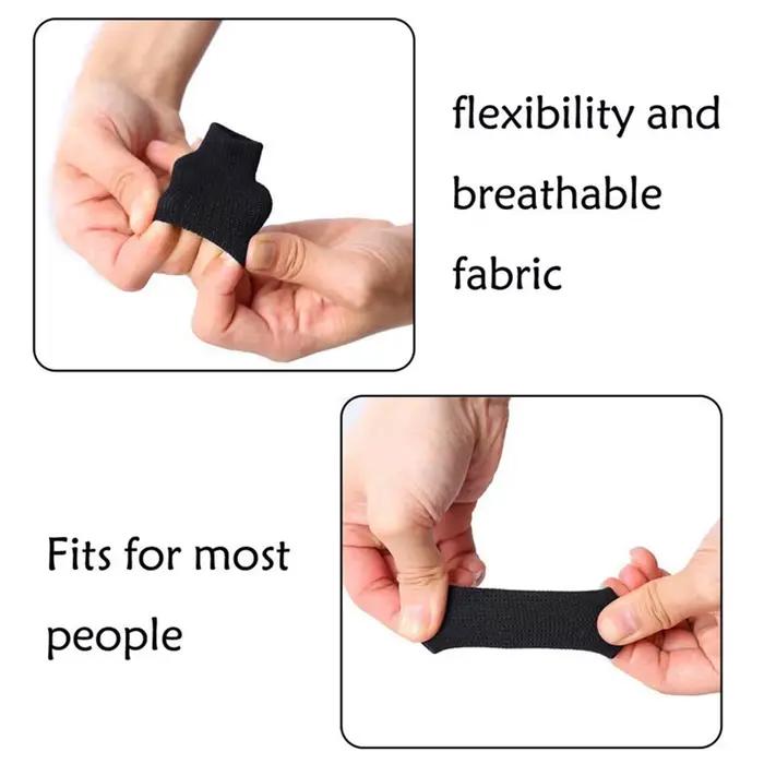 BraceTop-Protège-doigts de sport extensibles, protection des doigts, soutien arthritique, basket-bal