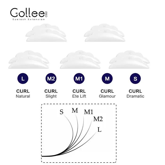 Kit de rehaussement de cils semi-permanent Gollee 4-6 semaines, teinture pour cils et sourcils, lami