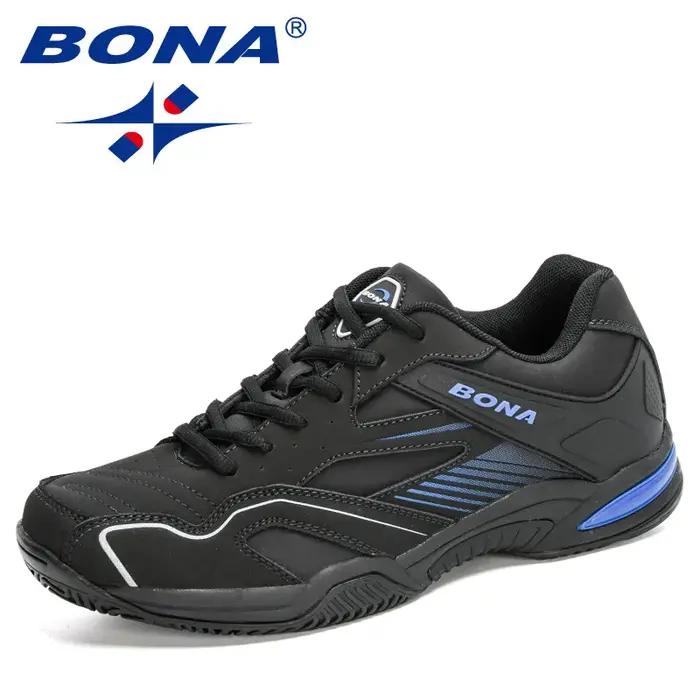 BONA-Chaussures de tennis de table pour hommes, baskets de sport d'intérieur confortables et respira