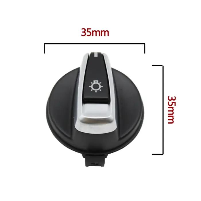 Couvercle de bouton de Rotation de commutateur de phare avant de voiture, pour BMW E87 E88 E82 E90 E