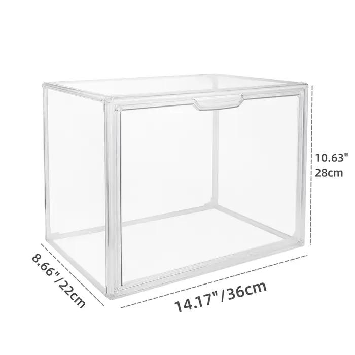 Présentoir transparent anti-poussière