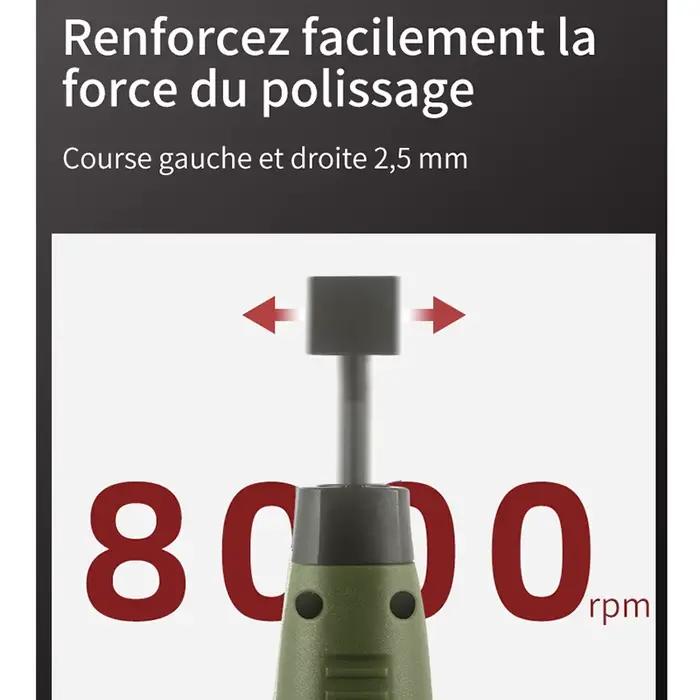 Mini ponceuse à angle rond de type stylo