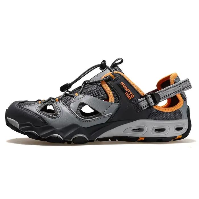 Chaussures randonnée respirantes HUMTTO hommes - Baskets sport été décontractées outdoor polyvalentes