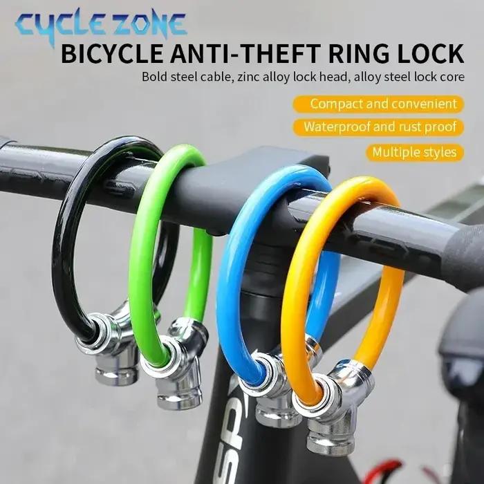 Antivol de vélo électrique cadenas avec 2 clés fermoir anneau pour moto pièces accessoires vélo sécurité vélo électrique scooter protection vélo occasions spéciales