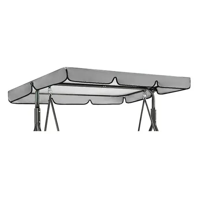 Housse de protection imperméable pour chaise pivotante, tissu Oxford enduit d'argent, pour Patio ext