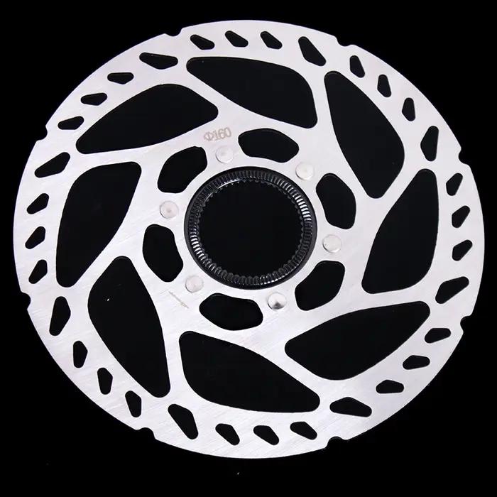 Rotor de verrouillage central de vélo 160mm 180mm 203mm, Rotor de verrouillage central de vélo de ro