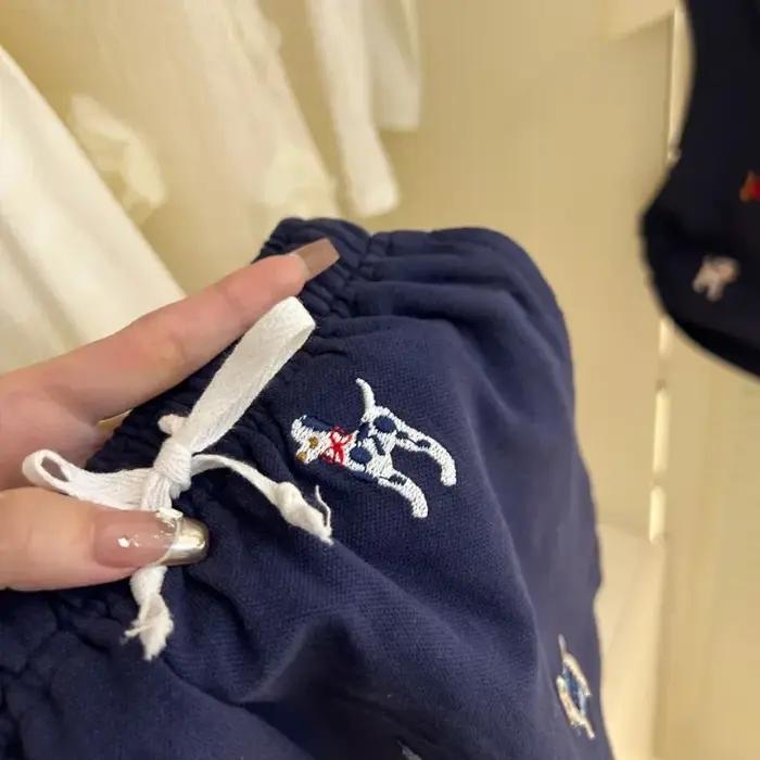 Vêtements d'été pour bébés filles, Polo + jupe pour chien de dessin animé mignon, 2 costumes pour to