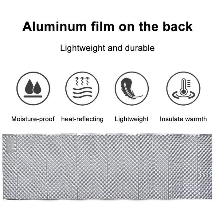 ESEA-Matelas de couchage en mousse portable, étanche à l'humidité, pour voyage, trekking, camping