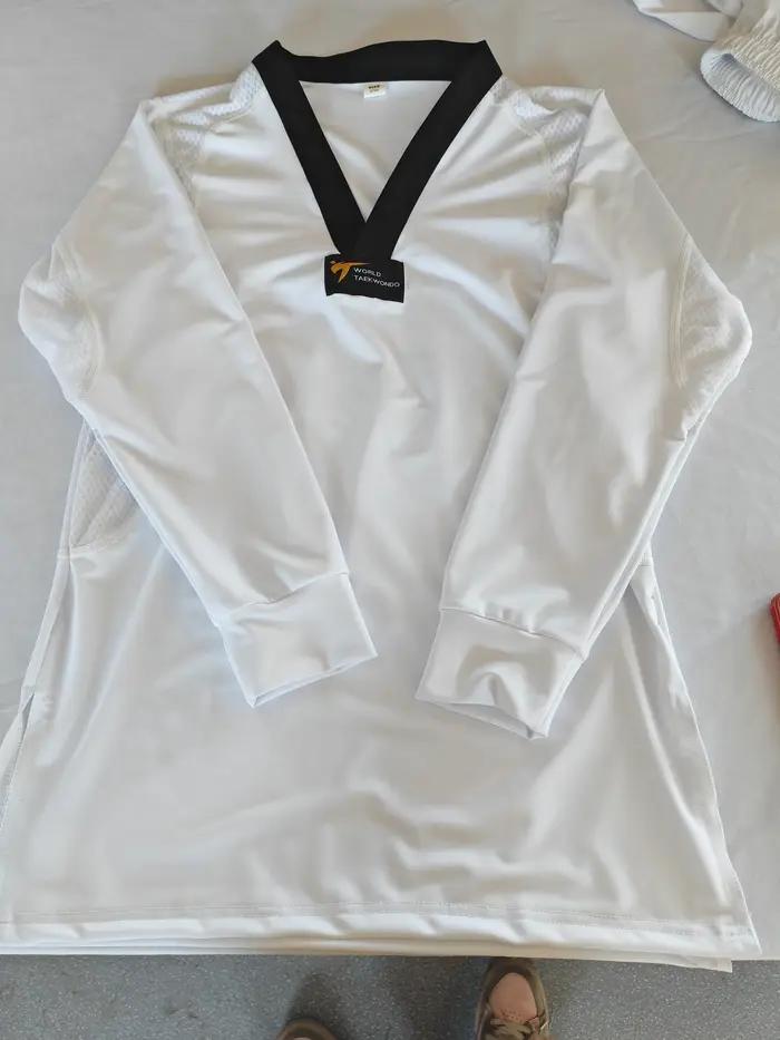 Uniforme taekwondo professionnel enfants adultes léger extensible compétition séchage rapide