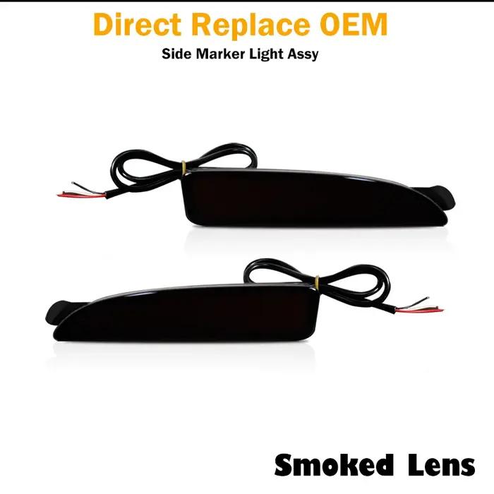 IJDM pour 04-08 Mazda 3 berline/brin feu de position latéral arrière et pour Mazda 5 6 LED feux réfl