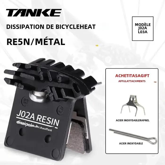 Plaquettes de frein à disque de vélo vtt J02A résine Ice Tech