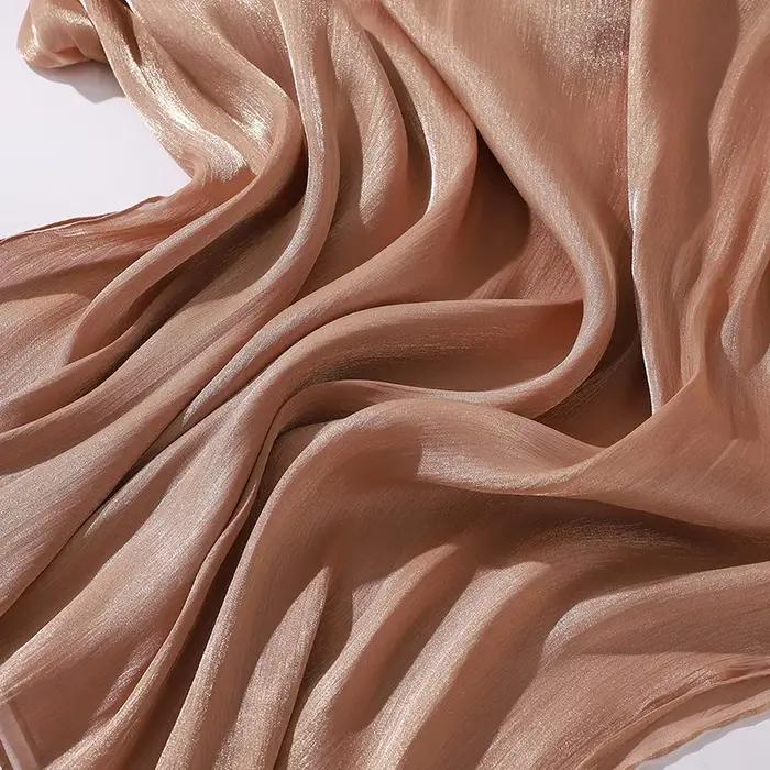 Hijabs en mousseline de soie de qualité supérieure pour femmes, voile turban doux et long, écharpes