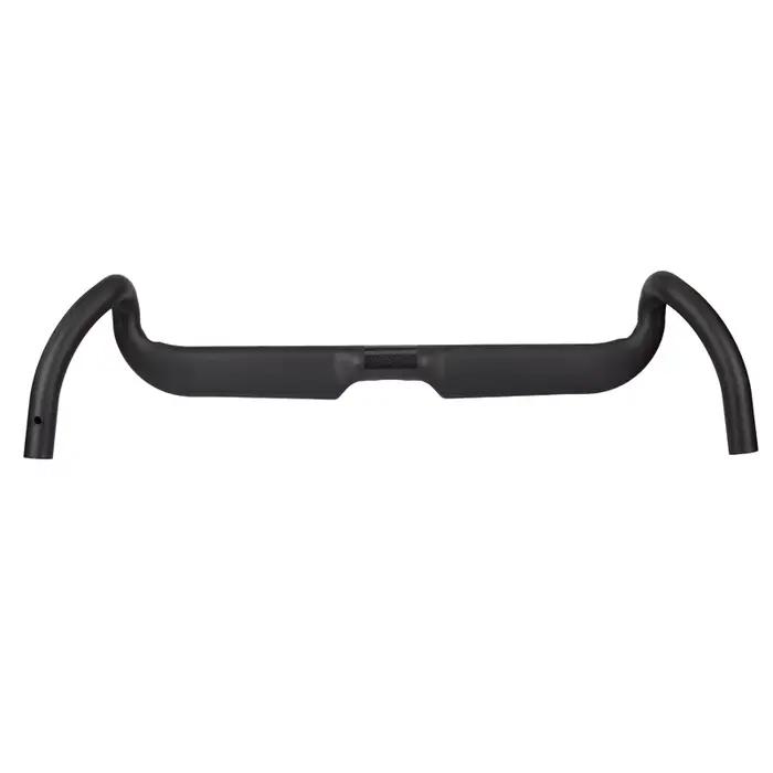 Guidon en carbone mat 37 Degrees Drop 80mm pour gravel et vélos de route avec câblage intégré grande ouverture confortable pour pilotes expérience conduite précise