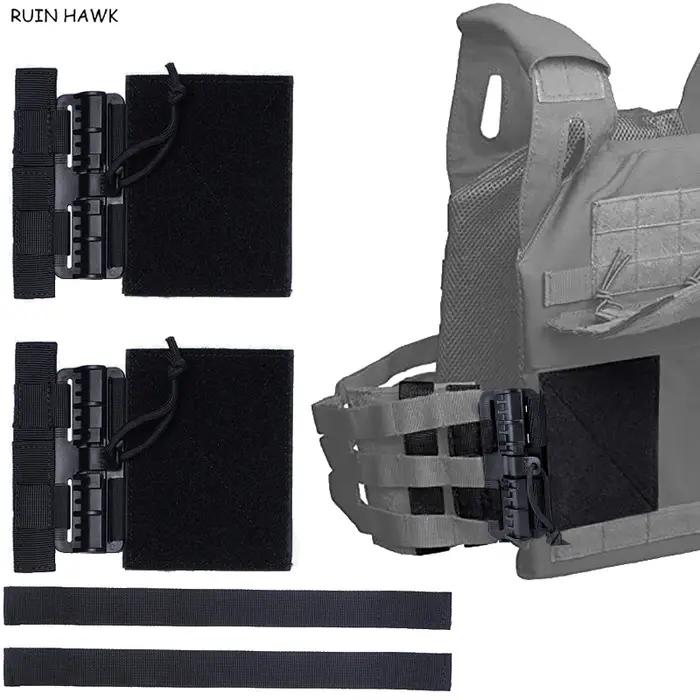 Gilet tactique avec boucle à dégagement rapide, Kit Molle universel pour gilet Airsoft, ensemble de