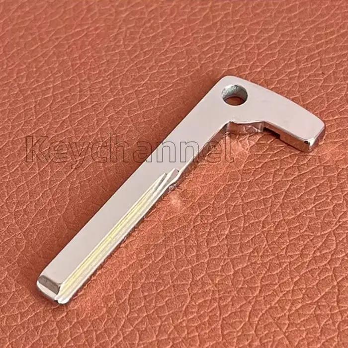 Keychannel 10 pièces Lame de clé de voiture d'urgence HU64, lame vierge pour clé intelligente, pour
