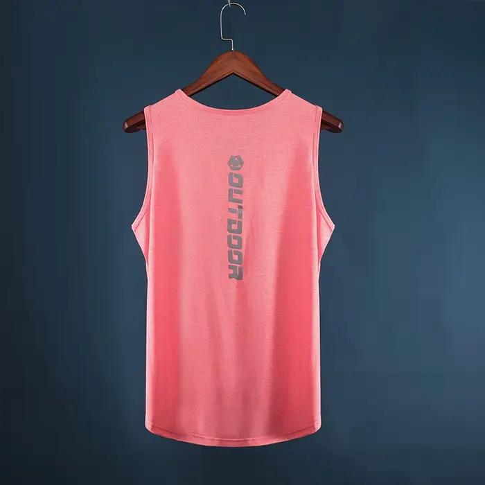 Débardeur de sport pour homme, t-shirt fitness, coupe ample, séchage rapide, haute performance pour running et basketball