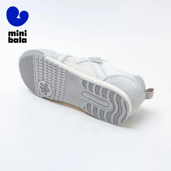 Chaussures de sport en maille respirante pour enfants, coordonnantes, anti-chute, cool, mini bala, c