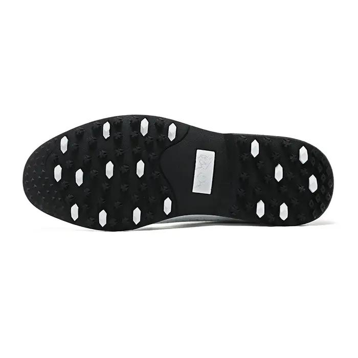Chaussures de golf professionnelles en cuir pour hommes, chaussures de sport respirantes, chaussures