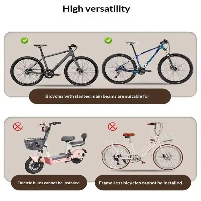Siège de vélo pour enfant rotatif et pliable à fixation avant, selle de vélo anti-chute pour VTT