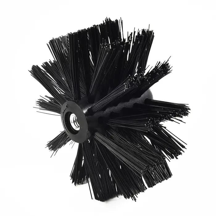 Brosse de cheminée rotative 100mm /150mm, sèche-linge en Nylon, brosse de nettoyage de ventilation,