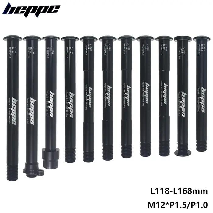 HEPPE vtt vélo de route à axe traversant fourche avant brochettes moyeu arrière à axe traversant 12x