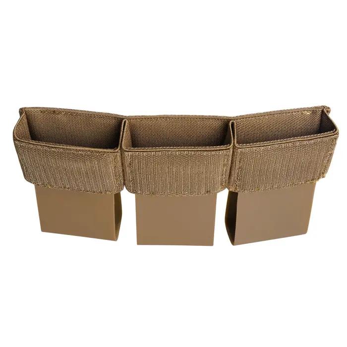 KRYDEX tactique élastique 5.56 Triple Mag insérer 7.62 pochette pour magazines pour plate-forme de p