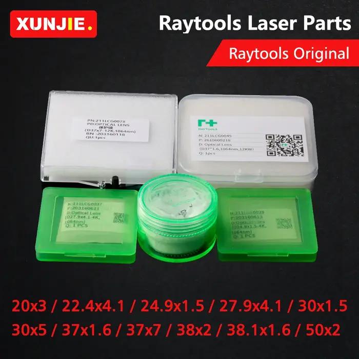 Raytools lentille Laser originale 27.9*4.1/24.9*1.5 211LCG0037 211LCG0020 37*7 38.1*1.6 miroirs opti