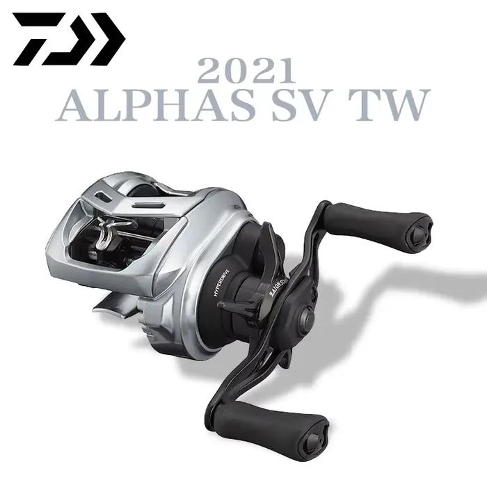Moulinet Daiwa ALPHAS SV TW 2022 - Baitcasting eau salée traînée 175kg pour pêche sportive