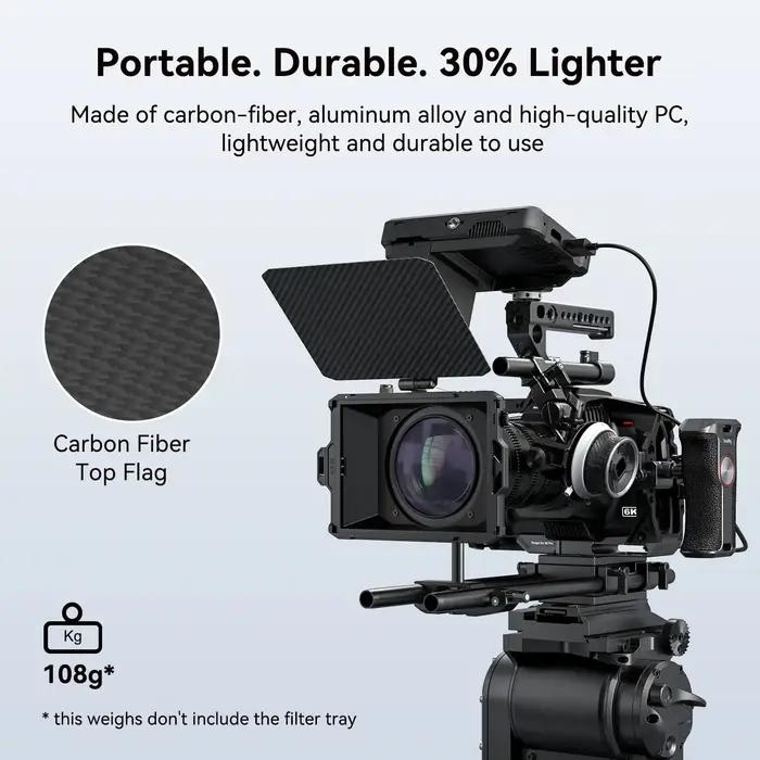 SmallRig Mini Matte Box Lite pour appareils photo reflex numériques et sans miroir empêche la lumièr