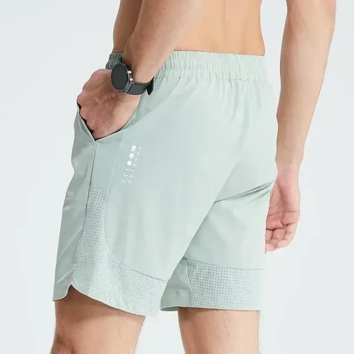 Shorts de sport respirants pour hommes, pantalons de survêtement à séchage rapide, jupes élastiques