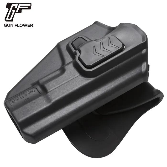 Étui OWB pour pistolet CZ 75B 75 Campact, CZ P10C, CZ P09, étui en polymère à libération d'index tac