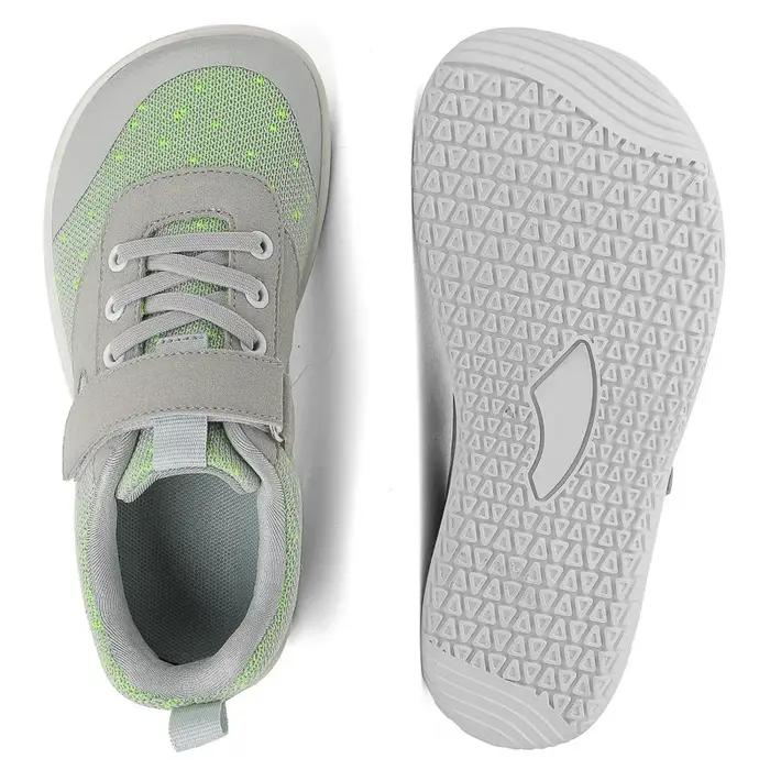 Nouveaux garçons filles baskets enfants larges pieds nus chaussures naturellement Splay chaussures e