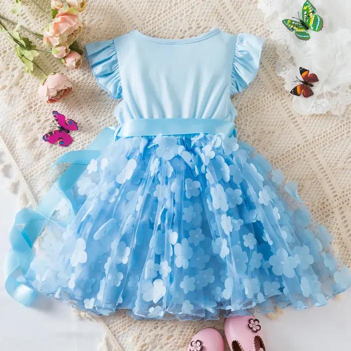 Robe d'été K-Pop Hunters Zoey Mira Rumi pour filles de 2 à 6 ans, robe de princesse pour enfants ave