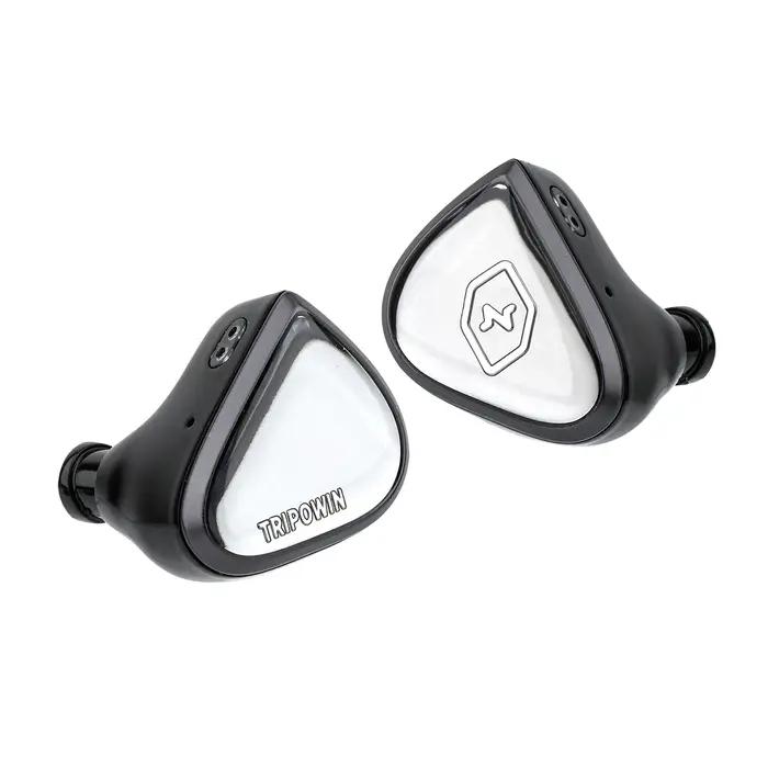 Tripowin x 0DiBi: Vivace 10mm diaphragme en titane pilote dynamique IEM Hifi écouteurs avec câble Au