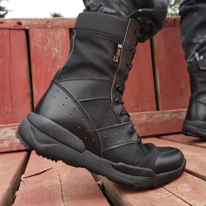 Bottes Militaires Ultra-Légères Homme Femme - Randonnée Désert Escalade Été