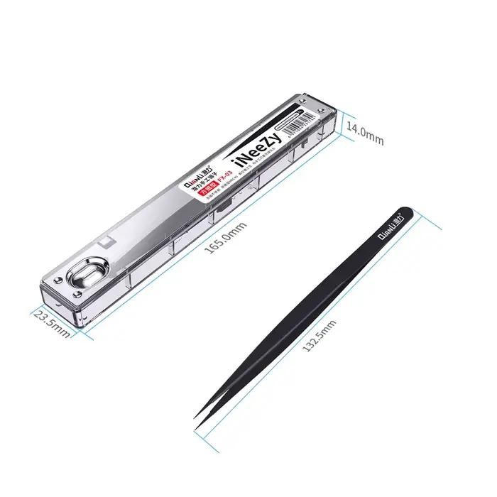Qianli – pincettes iNeezy en acier inoxydable poli à la main, outils de réparation de cavalier BGA,