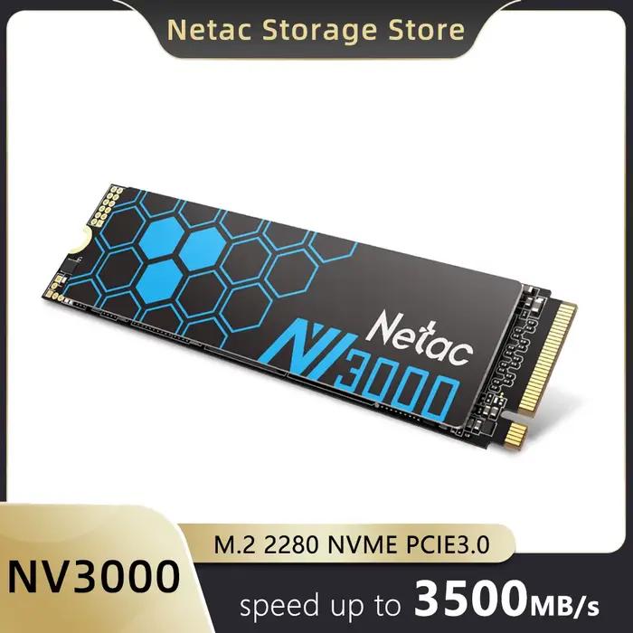 Netac SSD NVME M.2 3500 mo/s disque 2 to 1 to HD 250GB 500GB disque dur ssd PCIe3.0 disque SSD inter