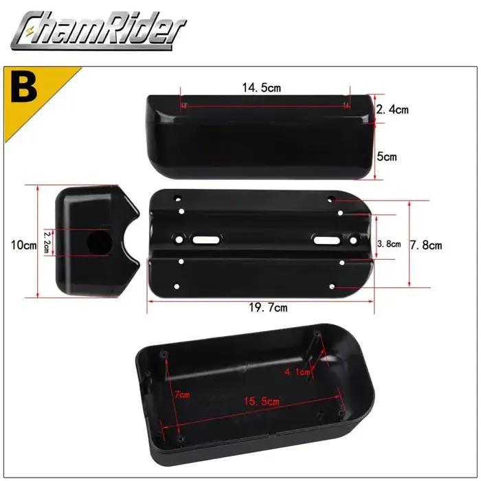 Boîtier de contrôleur de vélo électrique, boîtier de contrôleur de vélo électrique 250W petit 350W 500W grand 1000W Kit de Conversion de vélo électrique Extra Large