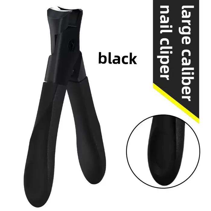 Ensemble de ciseaux professionnels pour ongles des pieds - Ouverture extra large, facile à recortar,