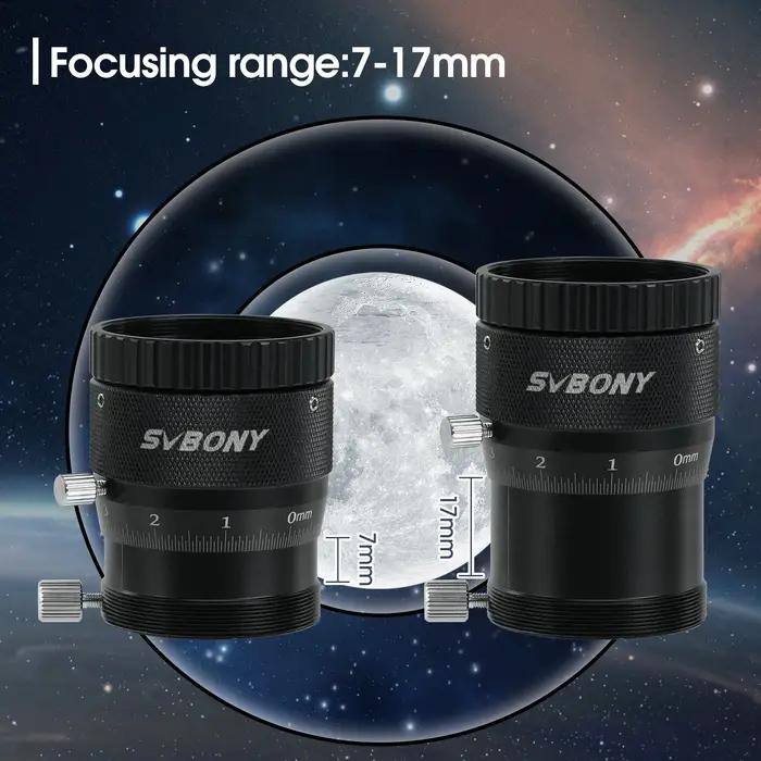 SVBONY-Mise au point à double hélice pour télescope, portée de guidage avec adaptateur SV150, SV161,