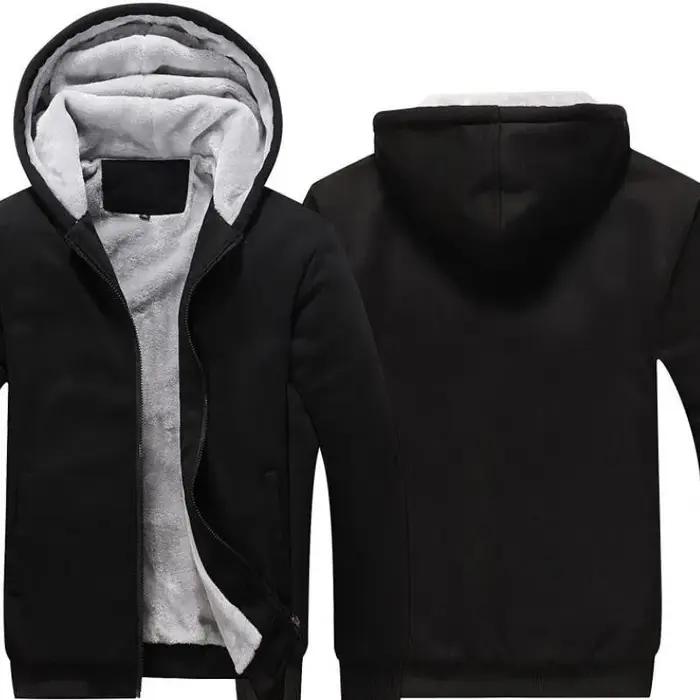 Your OWN Design cd break Coat for Men, Logo, Picture, btDIY Print, Warm Hoodie, Optics, Casual Jacke