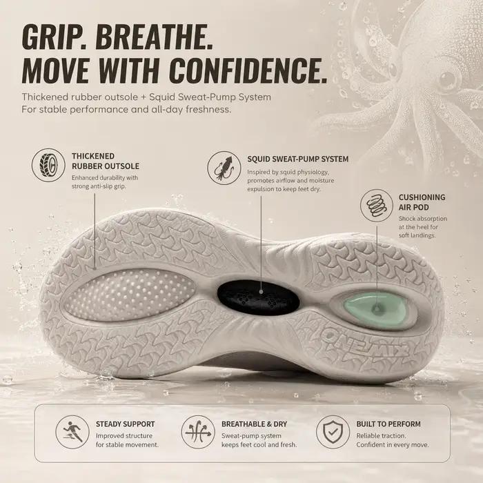 Chaussures de course ONEMIX 2026 pour femmes et hommes légères résistantes jogging fitness baskets modernes polyvalentes pour entraînements et sorties décontractées