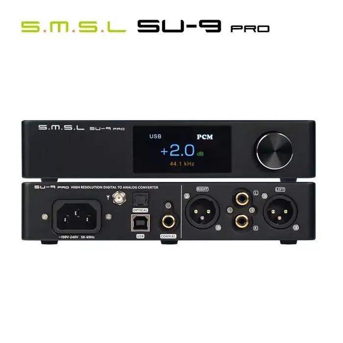 SMSL SU-9 PRO ES9039MPRO Décodeur MQA & MQA-CD Bluetooth 5.0 SU9 PRO Radiateur XU316 768 ENTER/32Bit