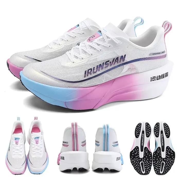 IRUNSVAN pleine Plam carbone plaque Trail chaussures de course hommes 2026 haute qualité chaussures
