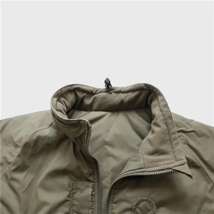 Veste thermique douce en coton de l'armée britannique, vêtements en coton, veste militaire surplus b