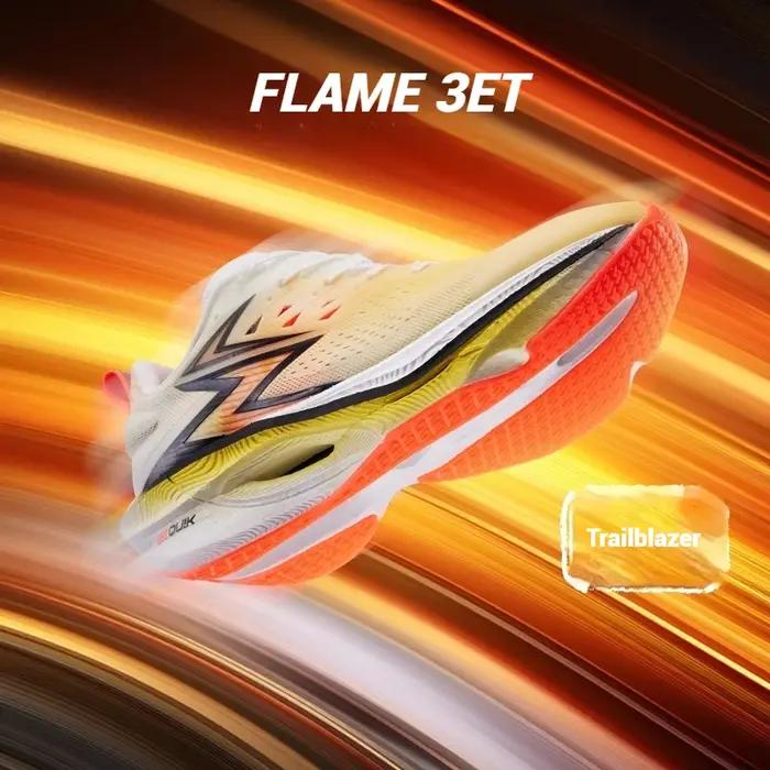 Chaussures de course 361 degrés Flame 3.0 ET pour hommes - Baskets stables et rebondissantes pour marathon et jogging