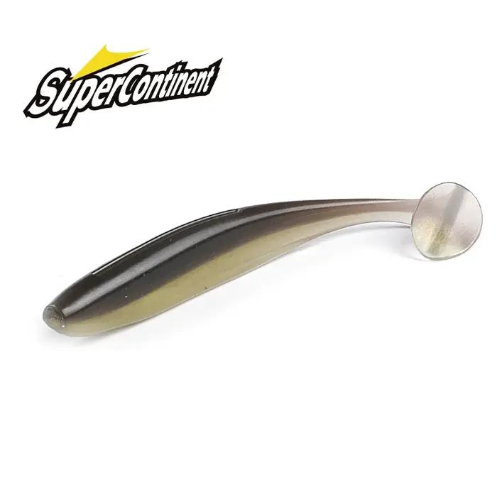 2023 supercontinent shiner 50mm 75mm 100mm leurres de pêche appât artificiel souple facile à accroch